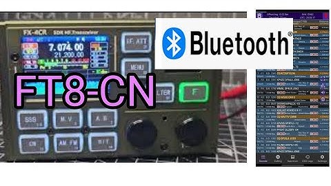 FX-4CR - (3rd Gen ) Bluetooth FT8CN - RX