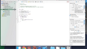 iOS Programming Swift Tutorial #7: Taking Notes Storage iPhone App with Xcode 6 Part 1