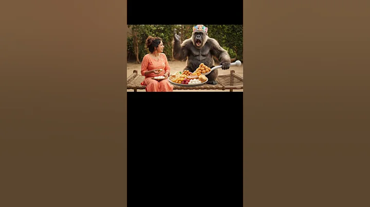 Gorila Bazar Sy Le Aya Methai Apni Mehbooba| #junglevlog #veo3 2 #greenchannel #firstepisodes #ai