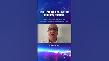 Invitation video from Matt Lukens for the First NDI Eco-system Industry Summit.