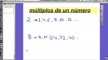 multiplo de un número