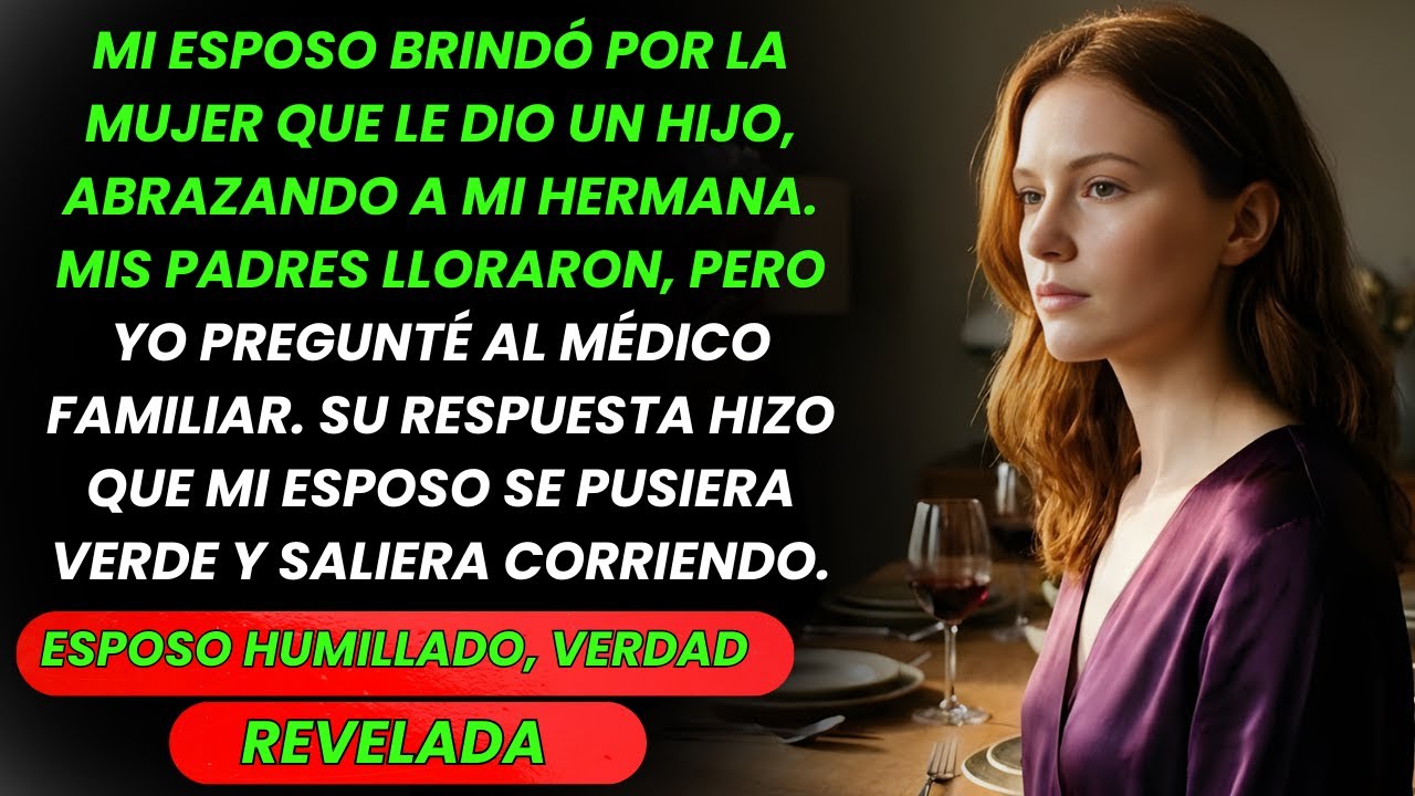 Esposo me cambió por mi hermana y su “hijo”, pero tras la pregunta al médico se puso verde y huyó.