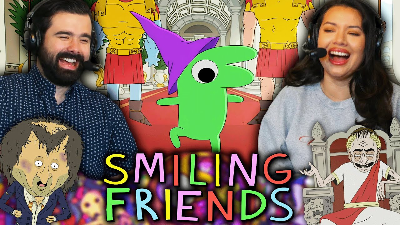 Smiling Friends SEASON 3 EPISODE 8 REACTION! THE GLEP EP 3x8 FIRST TIME WATCHING