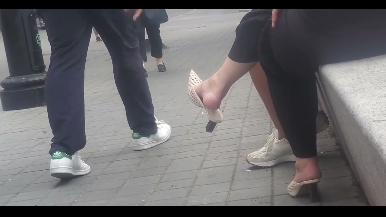 Mature shoe dangle 2