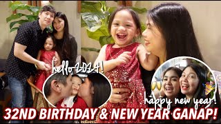 MY 32nd BIRTHDAY CELEBRATION! + NEW YEAR GANAP HELLO 2024! | VLOG247 Candy Inoue♥️