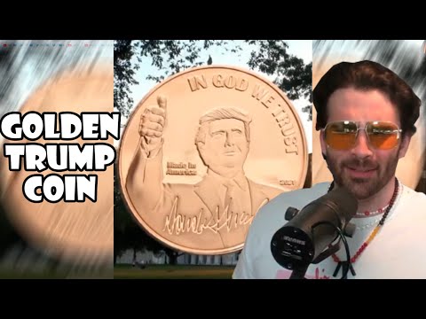 Thumbnail for HasanAbi Reacts to For $45, religious-right activist Klingenschmitt will sell a golden Trump coin