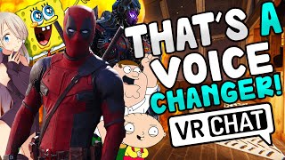 VRCHAT But EVERYONE Thinks I'm Using a VOICE CHANGER! 