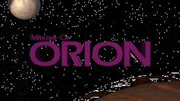 Master of Orion - Video Game Slideshow Demo. PC MS-DOS, 1993