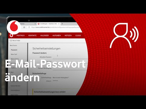 Vodafone E-Mail - Passwort ändern | #servicehilfe​