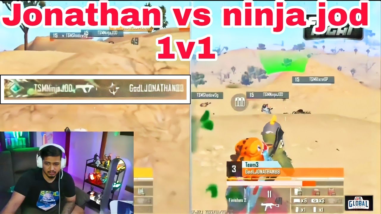 Scout Shocking 😲 Reaction on Jonathan vs Ninja 1v1 fight || Godl vs TSM ...