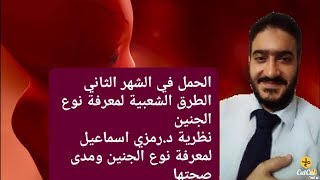 الحمل في الشهر الثاني والطرق الشعبية لمعرفة نوع الجنين ونظرية د.رمزي لمعرفة نوع الجنين بالشهر الثاني