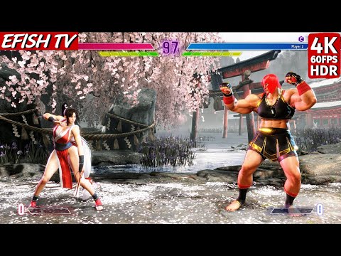Mai Shiranui vs Marisa (Hardest AI) - Street Fighter 6
