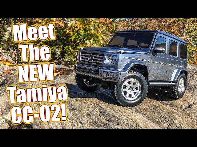 Cross Country Crawling! Tamiya Mercedes Benz G 500 CC-02 1/10 Truck Review | RC Driver class=