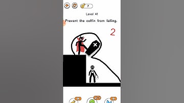 ll Draw 2 Save 3 Level 41 ll Prevent The Coffin From Falling ll#anubhavgamingempire #trendingshorts