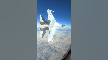 US F-16 intercepting a Russian Tu-95 was subjected to an unsafe maneuver by a Russian Su-35