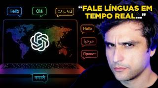 Nova IA da OpenAI traduz em TEMPO REAL e pode mudar o mundo dos negócios