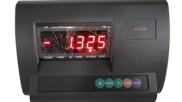 XK3190-A12E Weighing indicator with RS232 interface YAOHUA A12E LED