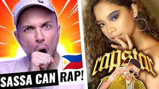 SASSA DAGDAG can RAP as FAST as FLOW G Rapstar cover | PRODUCER REACTION