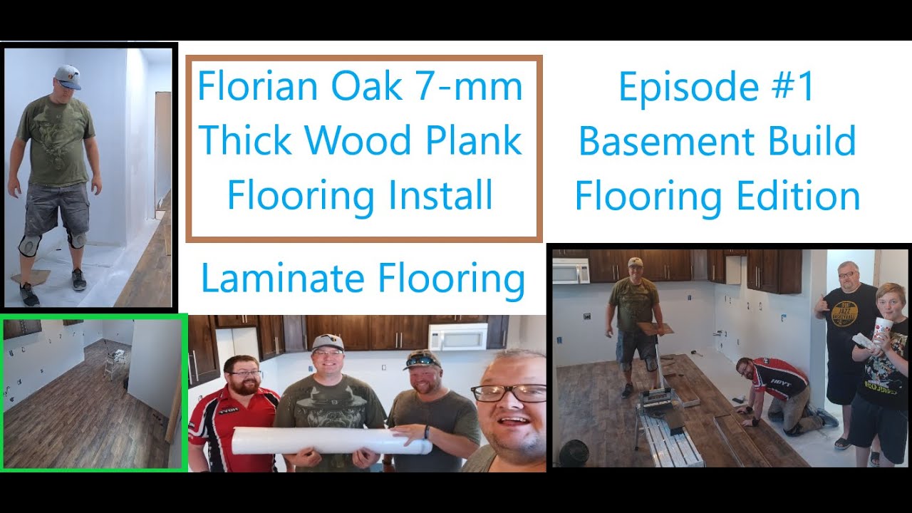 Part 1 Apartment Flooring install 2022 Lowes Florian Oak Laminate