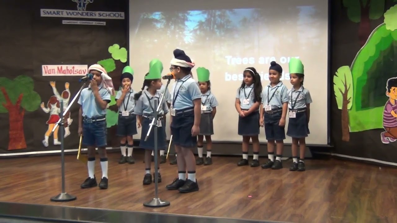 Assembly on Van Mahotsav By Class 1 B