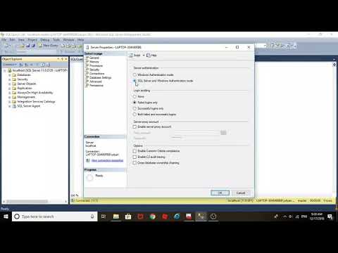 Learn SQL In 3 Minutes Enable Mixed Mode Authentication In SQL Server