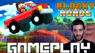 App of the Day Blocky Roads Gameplay Android, iOS screenshot 4
