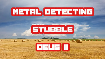Metal Detecting Stubble Fields - XP Deus ii - Treasure Hunting - A Random Hunt