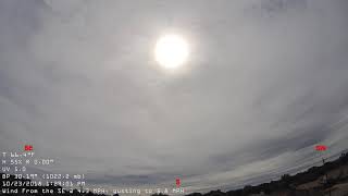 Abilene TX 24 Hour Time Lapse - 20181023 Tuesday S to W to E to S to W