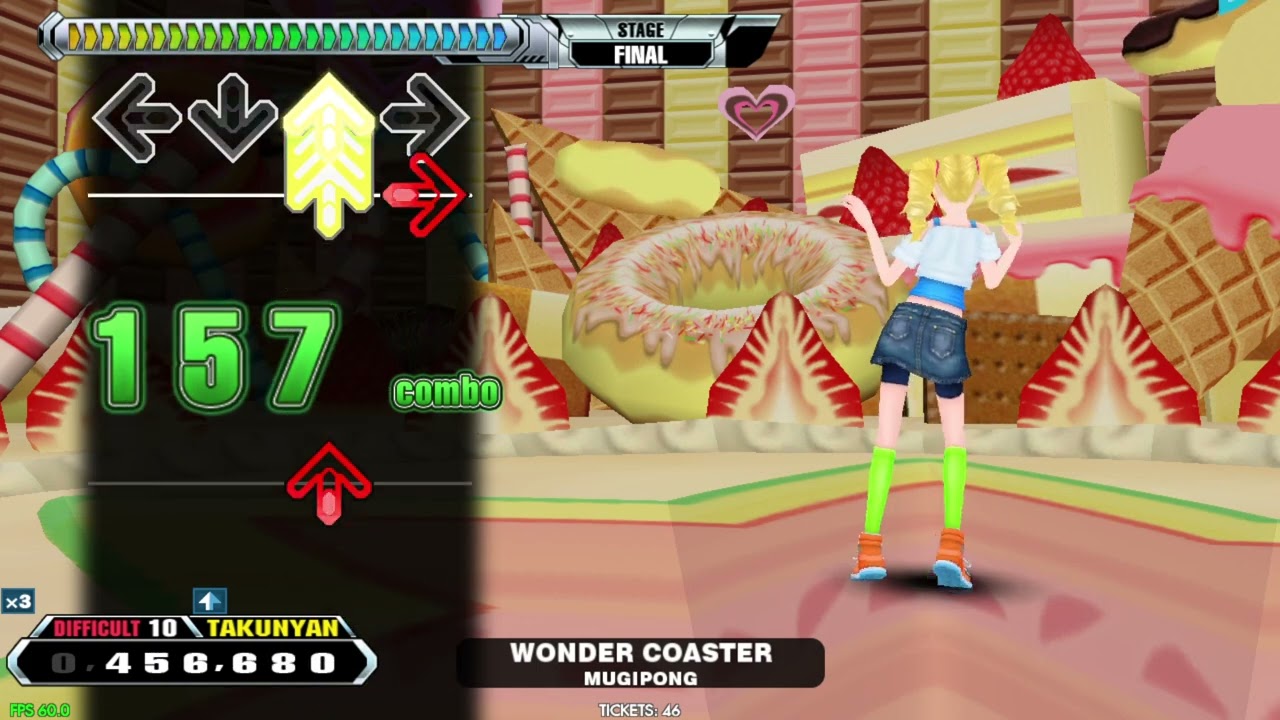 【早い者勝ち!値下げ中】DDR e-AMUSEMENTPASS DDR GRAND PRIX】WONDER COASTER【DIFFICULT】 - YouTube