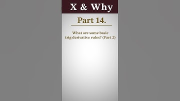 Basic Trig Derivative Rules (Part 2) | Unit 2: Differentiability | Calc AB