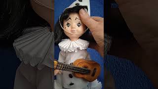 Кукла лялька СССР Мила / Пьеро 30 см Аским Молдавская ССР Doll ussr Moldova