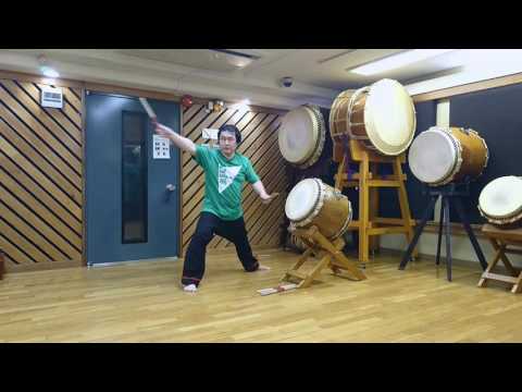 盆太鼓【乃木坂46  生まれたままで】基本揃え打ち   中島毅(江戸川)