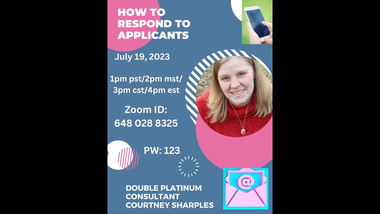 How to Respond to Prospective Applicants with 1 Star Double Platinum Courtney Sharples
