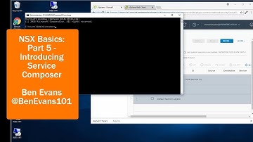 NSX Basics - Introducing Service Composer