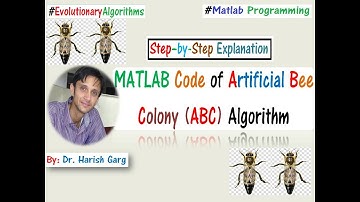 MATLAB Code of Artificial Bee Colony (ABC) Algorithm