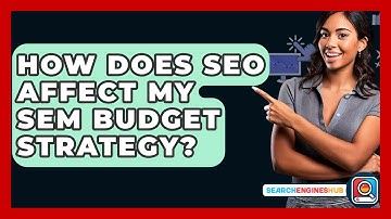 How Does SEO Affect My SEM Budget Strategy? - SearchEnginesHub.com