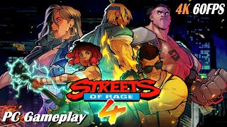 Streets Of Rage 4 - Stage 3 Boss Nora...pc Ultra 4K 60Fps