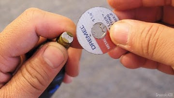 How to install Dremel EZ Lock Cutting Wheel on EZ Mandrel