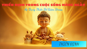 THIỀN ĐỊNH TRONG CUỘC SỐNG HẰNG NGÀY | Áp Dụng Thiền Để Giảm Stress, Sống Bình An
