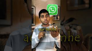 WhatsApp New Update || Kya Tumhe Ye Patta Tha ? #youtubeshorts #shorts