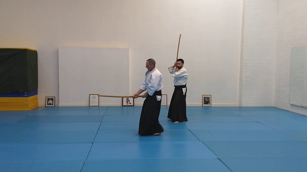 Aikido UK Bokken against Bokken Exercises Basics (Part 2) YouTube