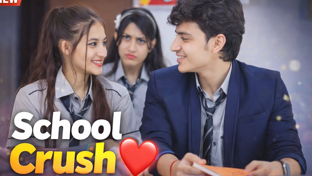 School Crush 🥰 || School life 🧬 || School Comedy Video #schoollife 