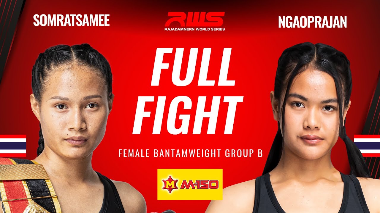 Somrasamee ManopGym vs Ngaoprajan Looksaikongdin