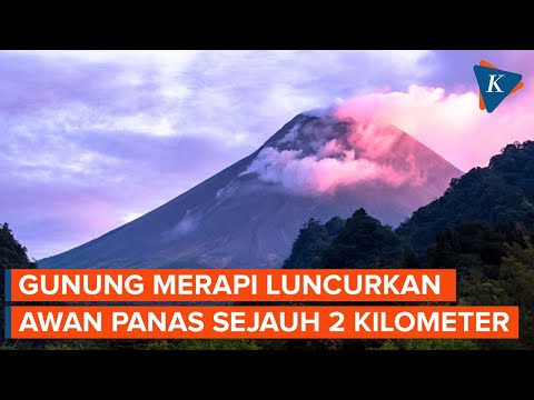 Gunung Merapi Luncurkan Awan Panas Guguran Sejauh 2 Kilometer pada Minggu Pagi