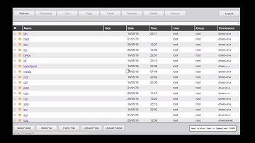 Web Interface: FTP File Access