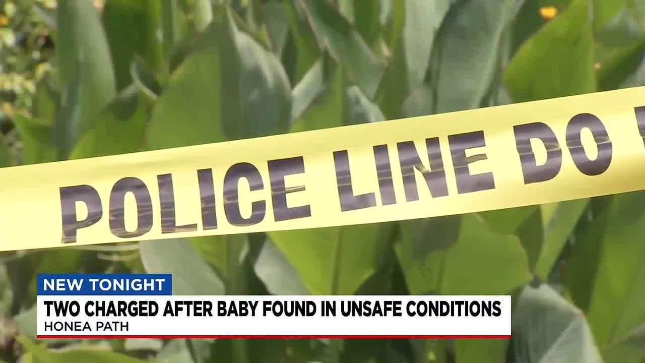 Two Charged after Baby Found in Unsafe Conditions - YouTube