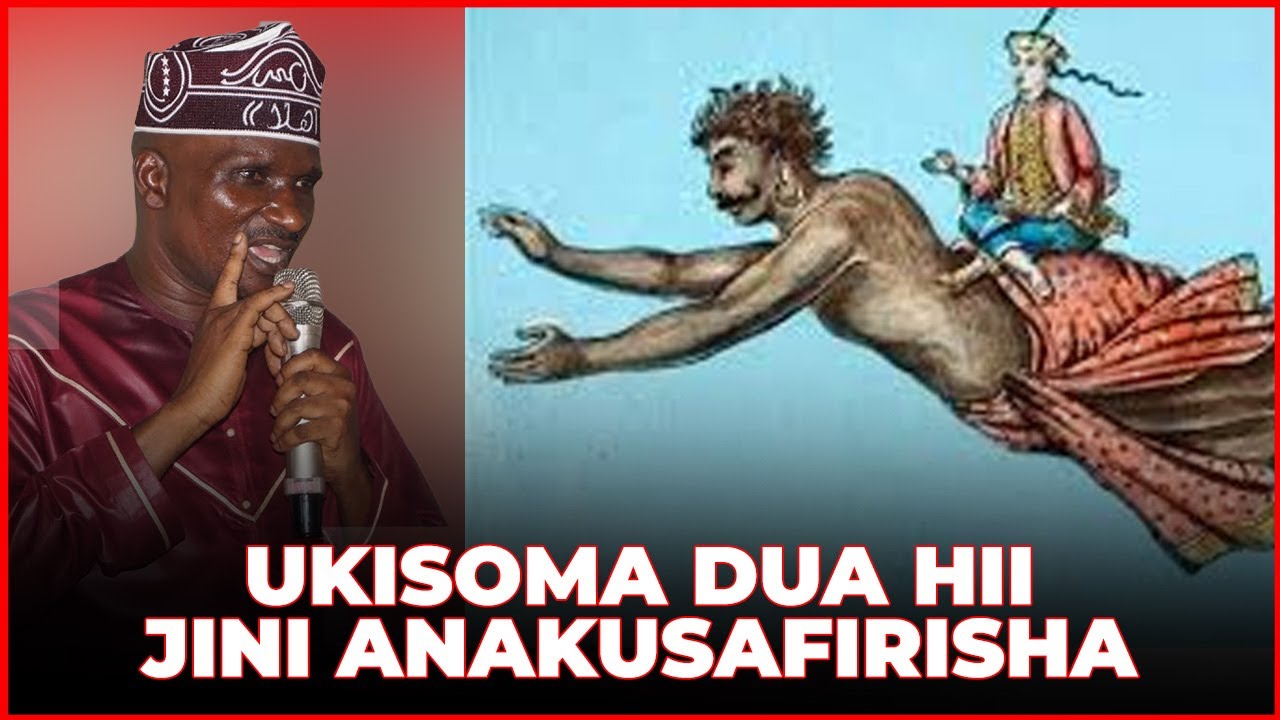 MAJINI TUNAISHI NAO"ELIMU TU HAUNA"KUNA DUA UKIFUMBAMACHO JINI ANAKUSAFILISHA"DR.SULLE