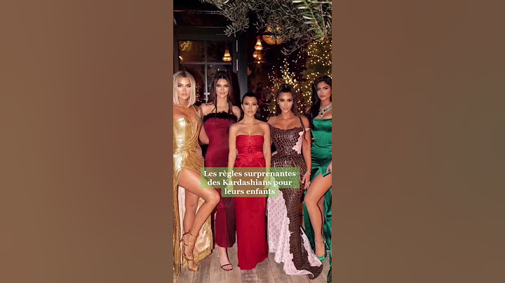 Les règles surprenantes des Kardashian pour leurs enfants #shorts