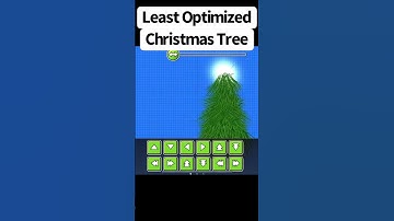 Christmas Tree Art in Geometry Dash | GD Level Editor #geometrydash #gd