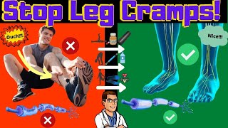 Leg Cramps Treatment [Charlie Horse, Leg Spasms, Calf & Foot Cramps!]